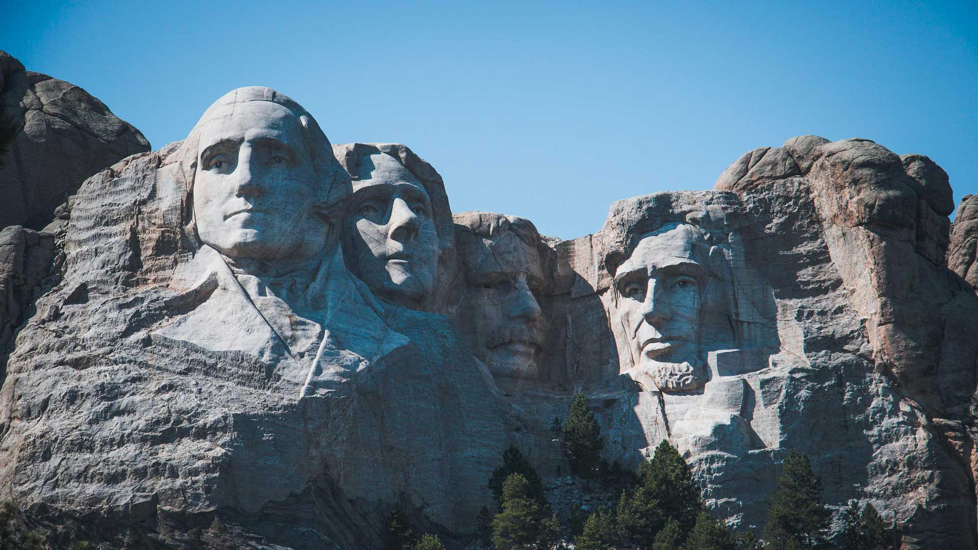 A photo of American presidents